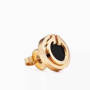 Tiffany & Co. Gold and Black Earrings